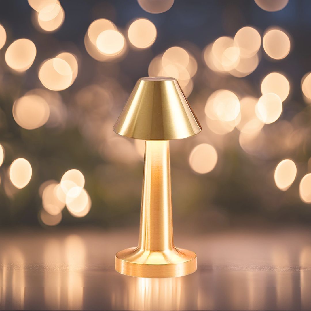 The Flair Store™ Mushroom Cap Metal Lamp, Best for Dinner Table, Coffee Table, Restaurant & Clubs Party