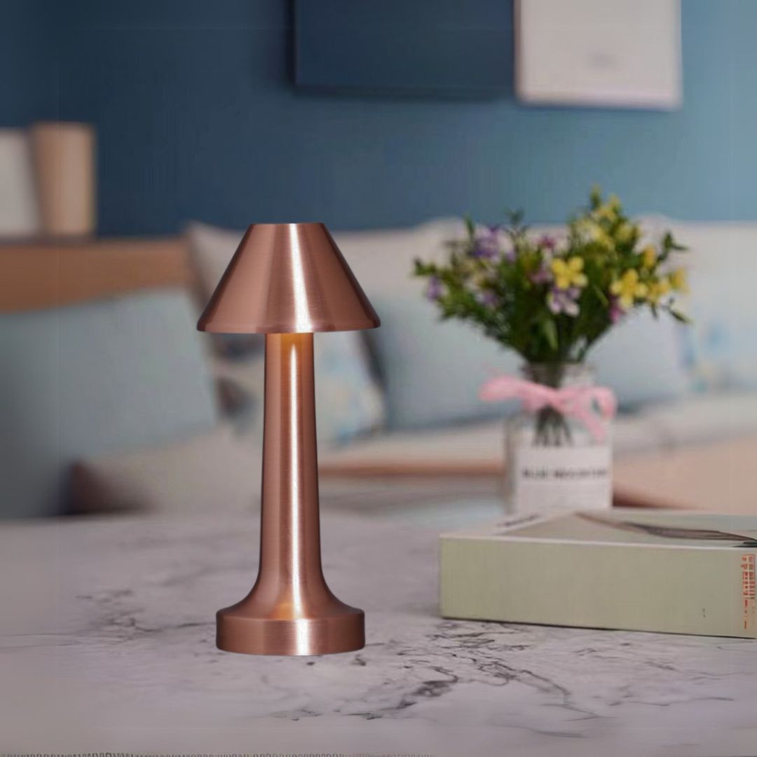The Flair Store™ Mushroom Cap Metal Lamp, Best for Dinner Table, Coffee Table, Restaurant & Clubs Party