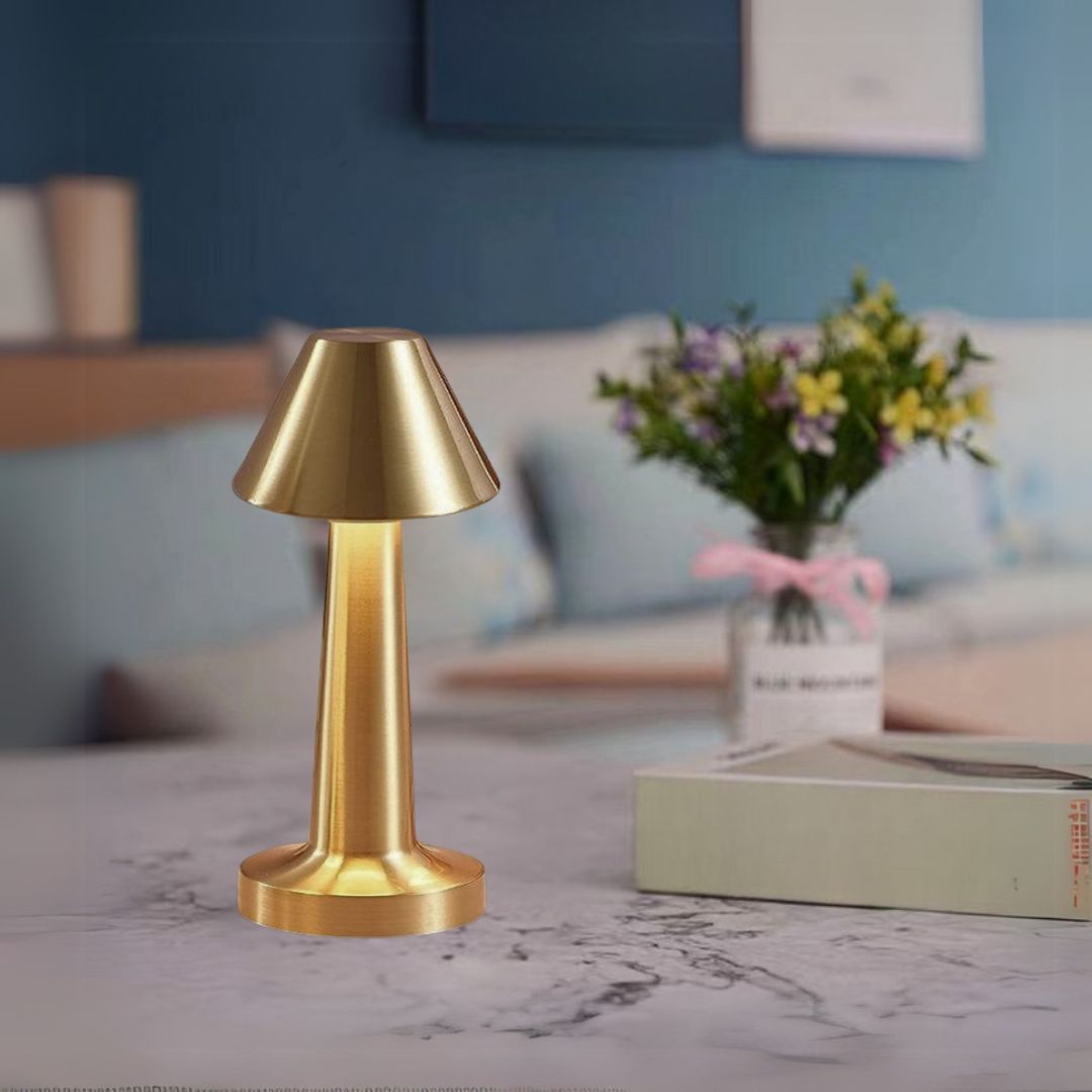 The Flair Store™ Mushroom Cap Metal Lamp, Best for Dinner Table, Coffee Table, Restaurant & Clubs Party
