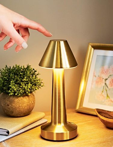 The Flair Store™ Mushroom Cap Metal Lamp, Best for Dinner Table, Coffee Table, Restaurant & Clubs Party
