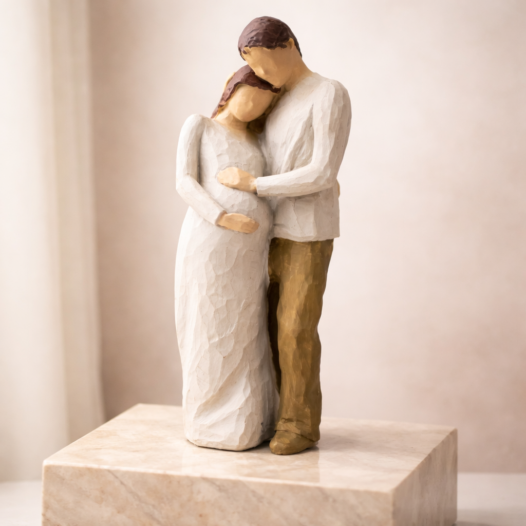 Romantic Pregnancy Showpiece for Home Décor & Baby Celebration Gift