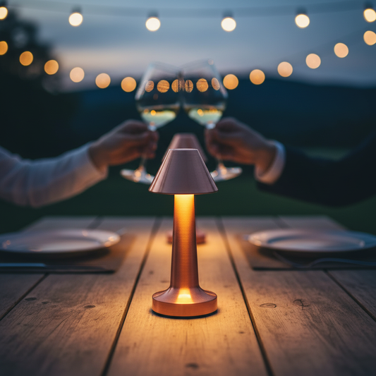 The Flair Store™ Mushroom Cap Metal Lamp, Best for Dinner Table, Coffee Table, Restaurant & Clubs Party