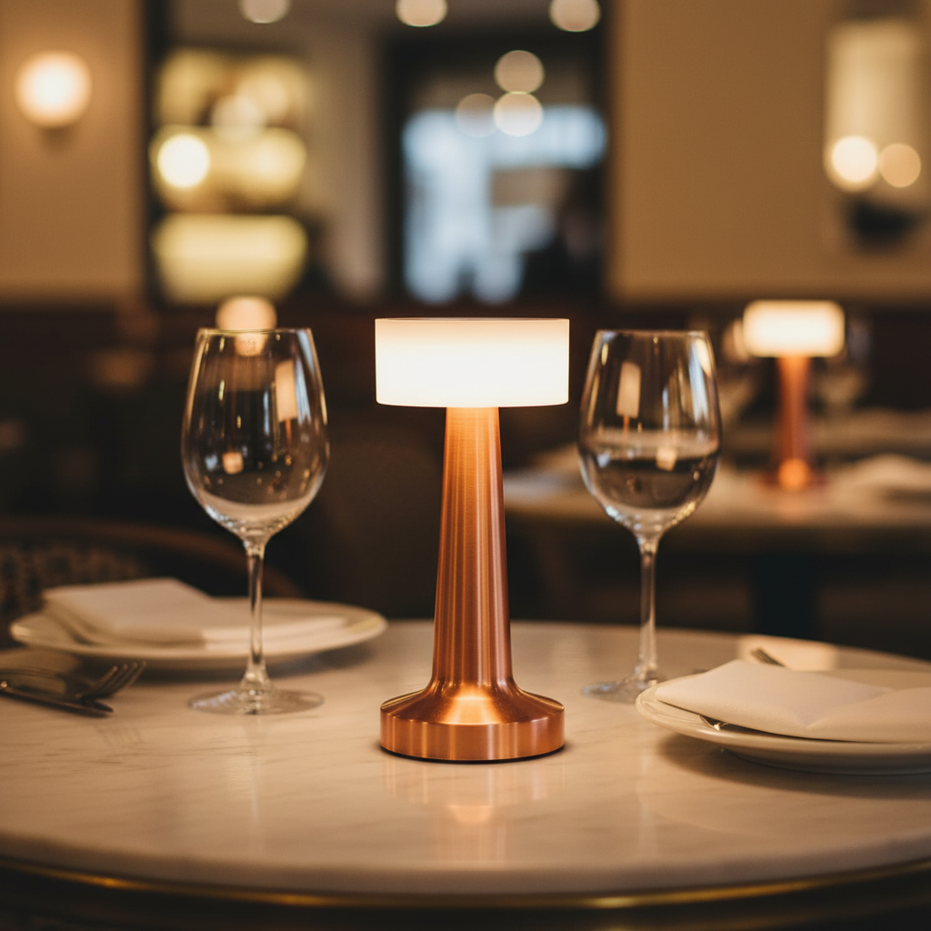 The Flair Store™ Round Cap Metal Lamp,  Best for Dinner Table, Restaurant & Clubs, Party