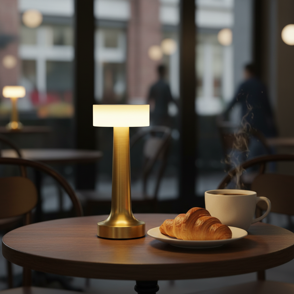 The Flair Store™ Round Cap Metal Lamp,  Best for Dinner Table, Restaurant & Clubs, Party