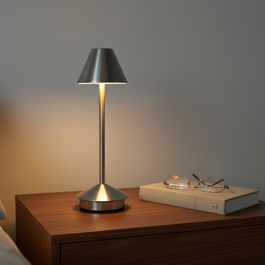 The Flair Store™ Tall  Mushroom Metal Lamp, Best for Dinner Table, Coffee Table, Restaurant & Clubs Party