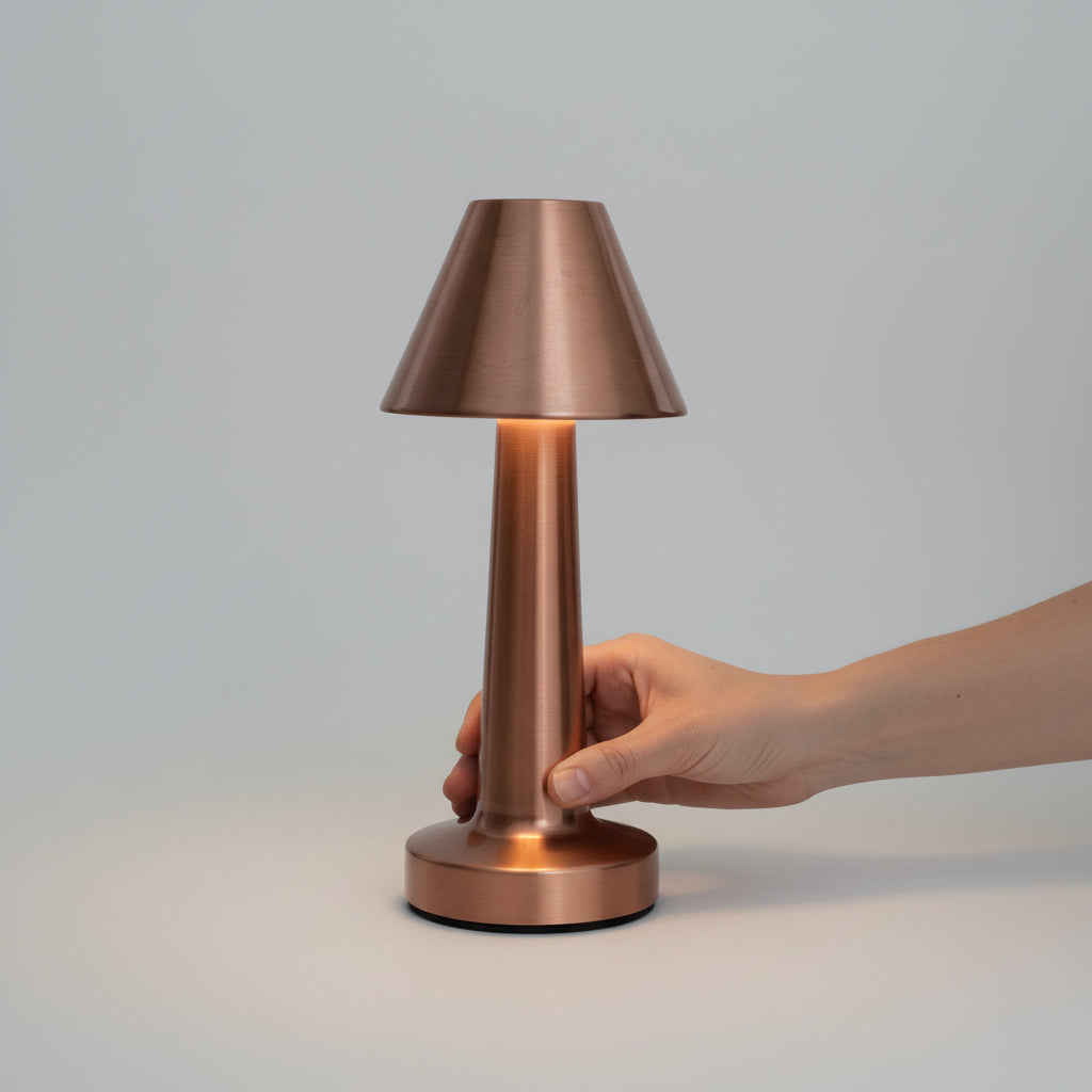 The Flair Store™ Mushroom Cap Metal Lamp, Best for Dinner Table, Coffee Table, Restaurant & Clubs Party